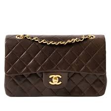 brown leather chanel crossbody bag